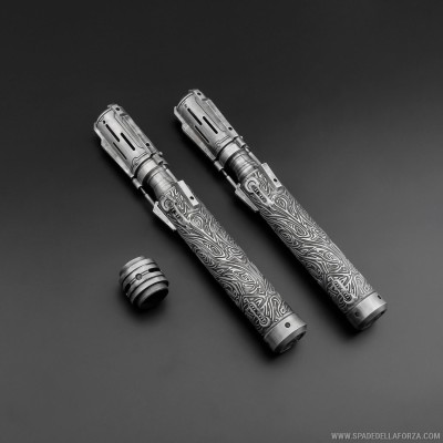 Double combat replica laser sword. Satele Shan