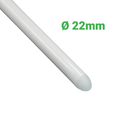 white polycarbonate lightsaber combat blade