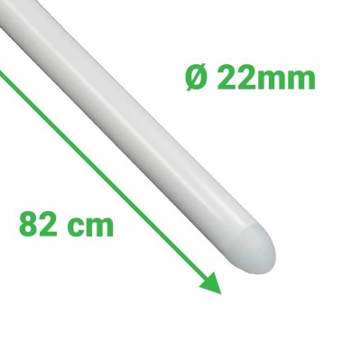 white polycarbonate lightsaber combat blade