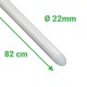white polycarbonate lightsaber combat blade