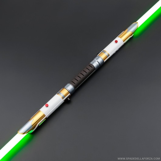 Replica combat lightsaber. Temple guard. double-bladed lightsaber