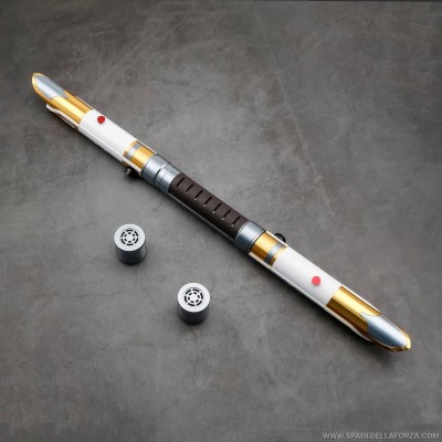Replica combat lightsaber. Temple guard. double-bladed lightsaber
