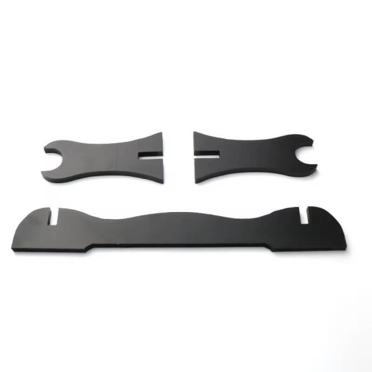 Supporto da tavolo in legno per 1, 2 o 3 spade laser