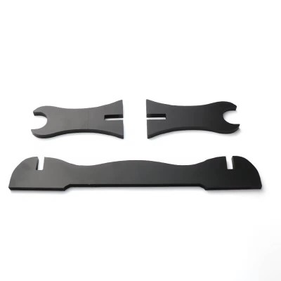 Supporto da tavolo in legno per 1, 2 o 3 spade laser