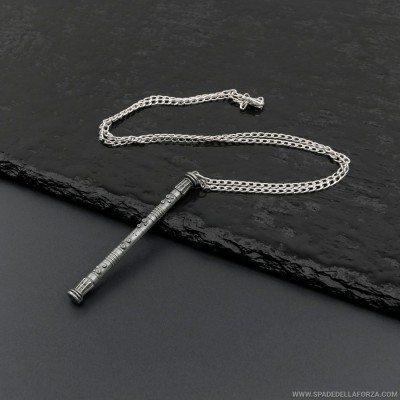 Collana con Spada Laser in metallo- Vari Modelli