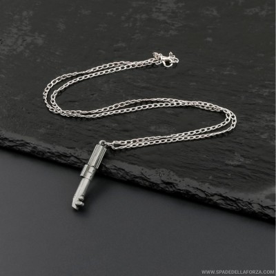 Collana con Spada Laser in metallo- Vari Modelli