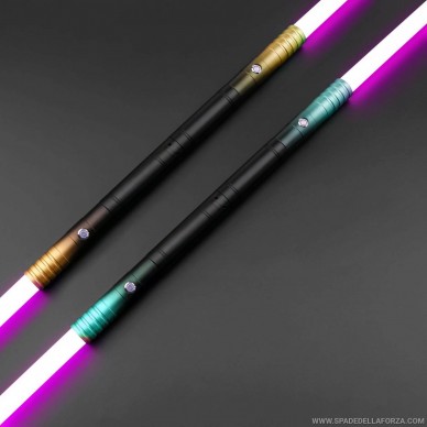 Double combat lightsaber...