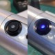 Interruttore on-off nero antivandalo con SPIA led. 12mm.