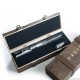 Wooden lightsaber holder box with engravings. 43x15x10 cm