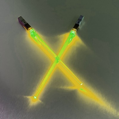 Bacchette cinesi Spada Laser Luminose 26 cm - Coppie in Vari colori