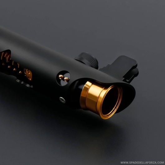 Replica combat lightsaber. Anakin Skywalker episode 3 with visible rotating crystal