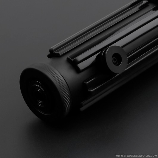 Replica combat lightsaber. Anakin Skywalker episode 3 with visible rotating crystal