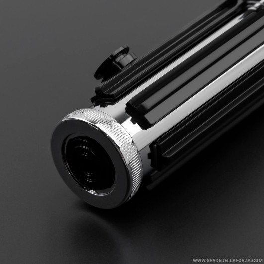 Replica combat lightsaber. Anakin Skywalker episode 3 with visible rotating crystal