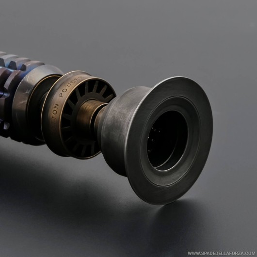 Spada laser da combattimento replica. Obi-Wan Kenobi episodio 4 con cristallo a vista
