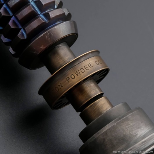 Replica combat lightsaber. Obi-Wan Kenobi episode 4 with exposed crystal