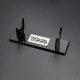 Plexiglass horizontal table stand for lightsabers. with nameplate