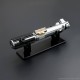 Plexiglass horizontal table stand for lightsabers. with nameplate