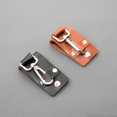 Porta spada laser in ecopelle per cintura, singola spada con anello. vari colori