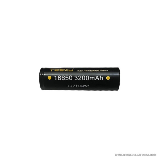 Batteria al litio per spada laser 3200 mAh - misura 18650