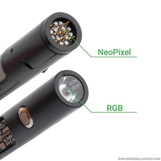 Chassis per spada laser completo pronto all'uso - Vari modelli.