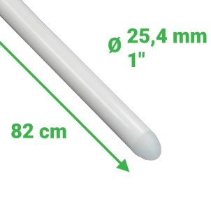 white polycarbonate lightsaber combat blade