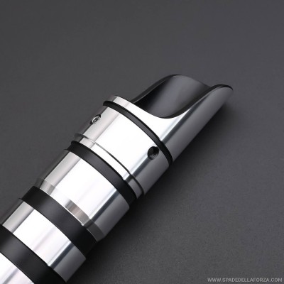 Spada laser economica da combattimento con suoni e luci modello Apostolo