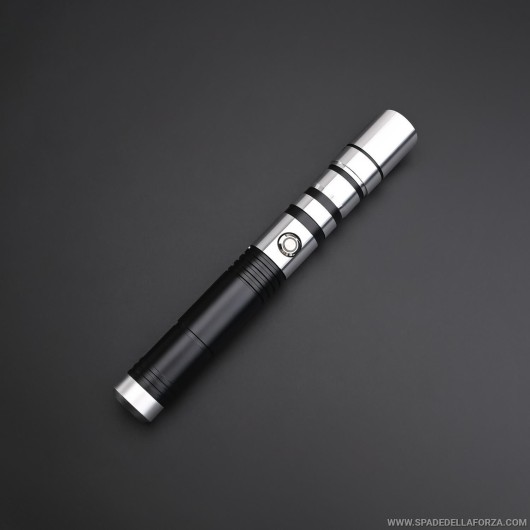 Spada laser economica da combattimento con suoni e luci modello Apostolo