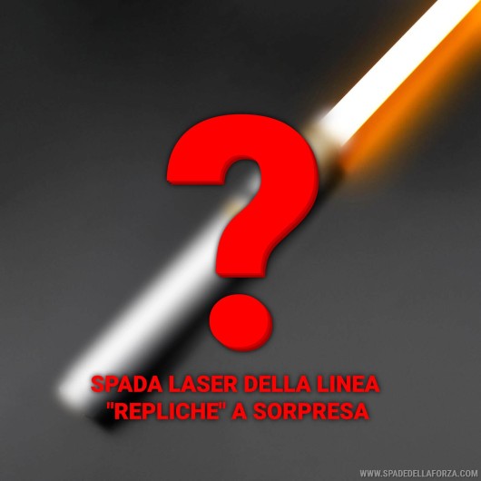 Spada laser da combattimento con suoni e luci, modello replica A SORPRESA
