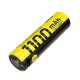 Rechargeable lithium battery - built-in USB-C - 14500 high-performance 1100 mah