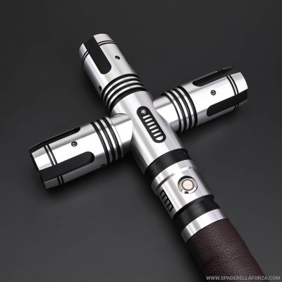 Spada laser da combattimento con suoni e luci, modello originale "Guardiano"