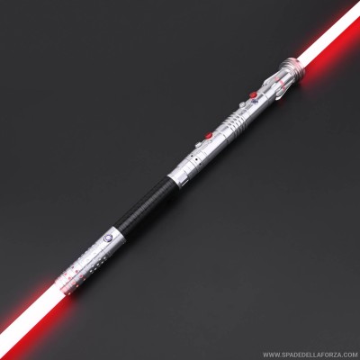 Doppia spada laser da combattimento replica. Asajj Ventress + Darth Maul