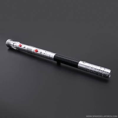 Doppia spada laser da combattimento replica. Asajj Ventress + Darth Maul