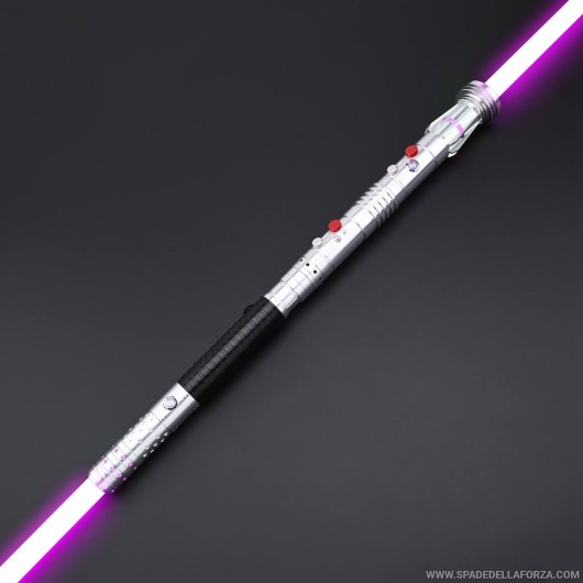 Doppia spada laser da combattimento replica. Asajj Ventress + Darth Maul