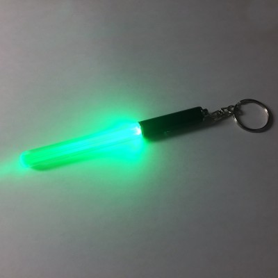 Mini Laser Sword keychain with light and ring 13 cm.