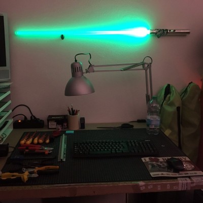 Single Horizontal Stand for Laser Sword From Wall