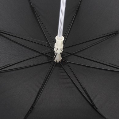 Bright Laser Sword Umbrella 7 colors with flashlight. black