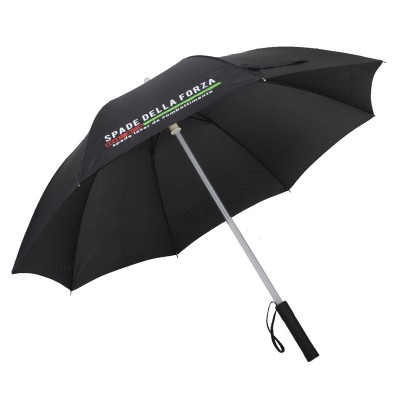 Bright Laser Sword Umbrella 7 colors with flashlight. black