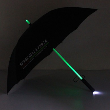 Umbrella lightsaber Light 7 colors with the torch. black