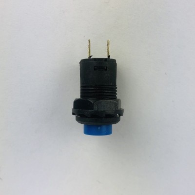 Vandal-proof plastic on-off switch. 12mm. various colors
