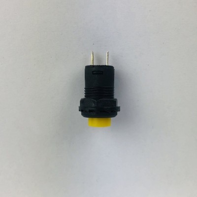 Vandal-proof plastic on-off switch. 12mm. various colors