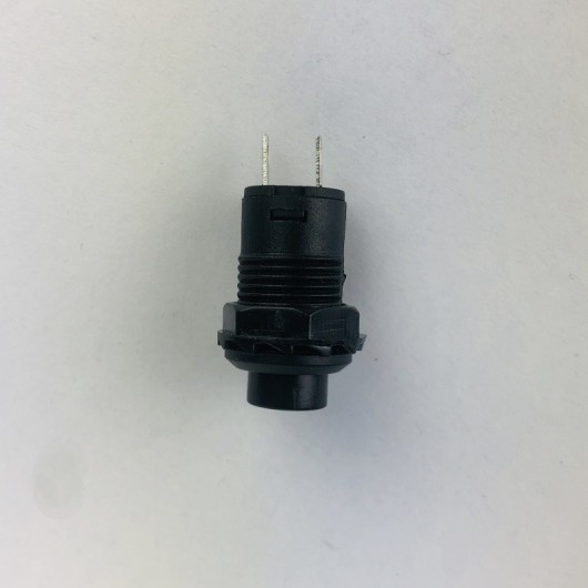 Vandal-proof plastic on-off switch. 12mm. various colors