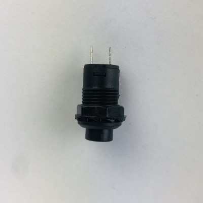 Vandal-proof plastic on-off switch. 12mm. various colors