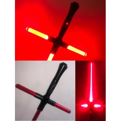 Laser sword with laser guard model IDRA. Combat crossguard.