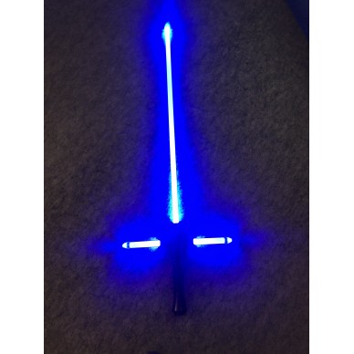 Laser sword with laser guard model IDRA. Combat crossguard.