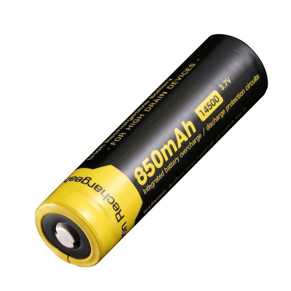 Batteria ricaricabile agli ioni di litio 14500 ad alte prestazioni 850 mah  3,7 Volt