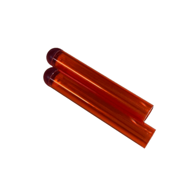 Pair of red lightsaber...