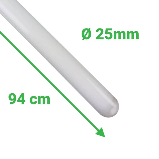 white polycarbonate lightsaber combat blade