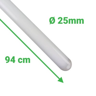 white polycarbonate lightsaber combat blade