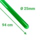 gREEN combat daylight blade for lightsabers made of polycarbonate
