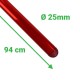 rED combat daylight blade for lightsabers made of polycarbonate